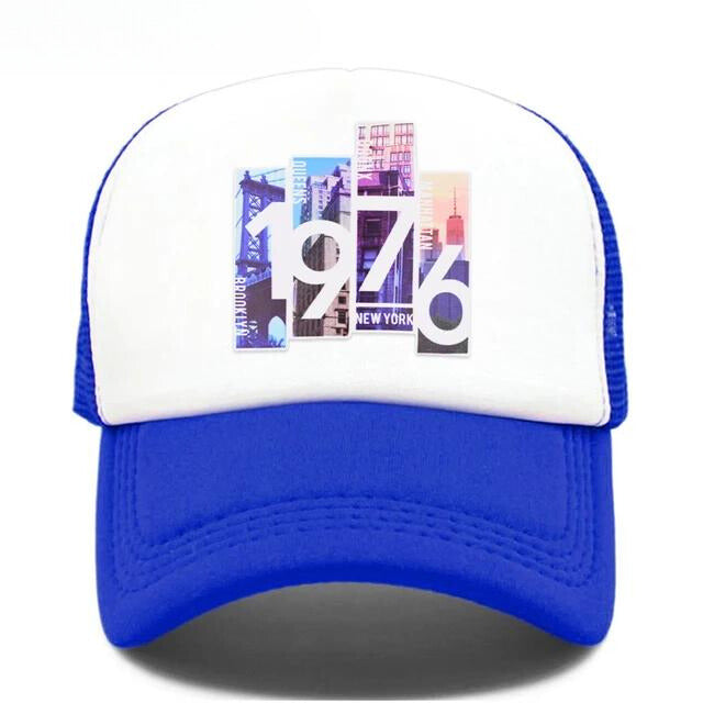Vintage 1976 Trucker Hat – Blue