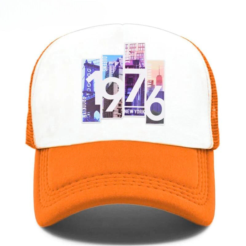 Vintage 1976 Trucker Hat – Orange
