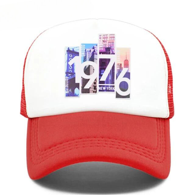 Vintage 1976 Trucker Hat – Red