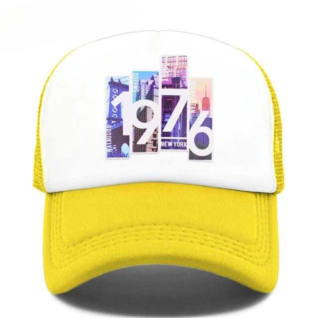 Vintage 1976 Trucker Hat – Yellow