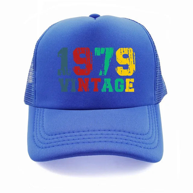Vintage 1979 Trucker Hat  - Blue 