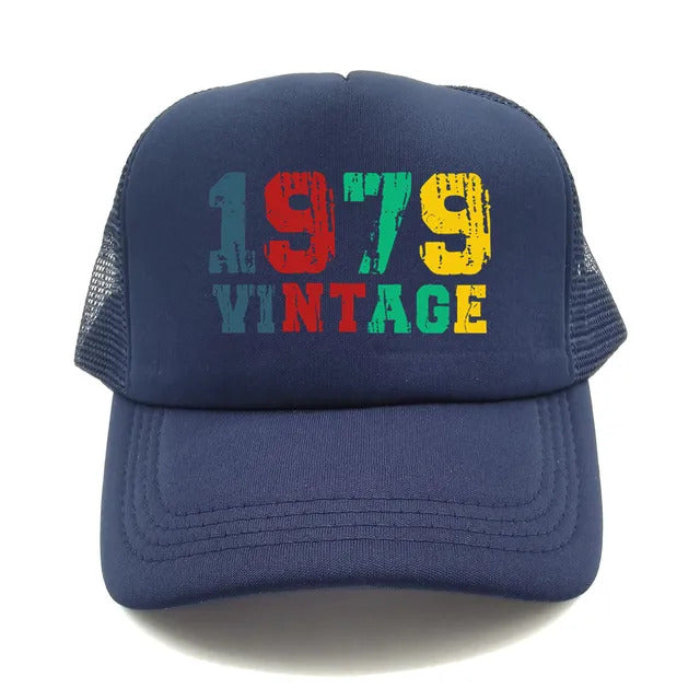 Vintage 1979 Trucker Hat  - Navy 