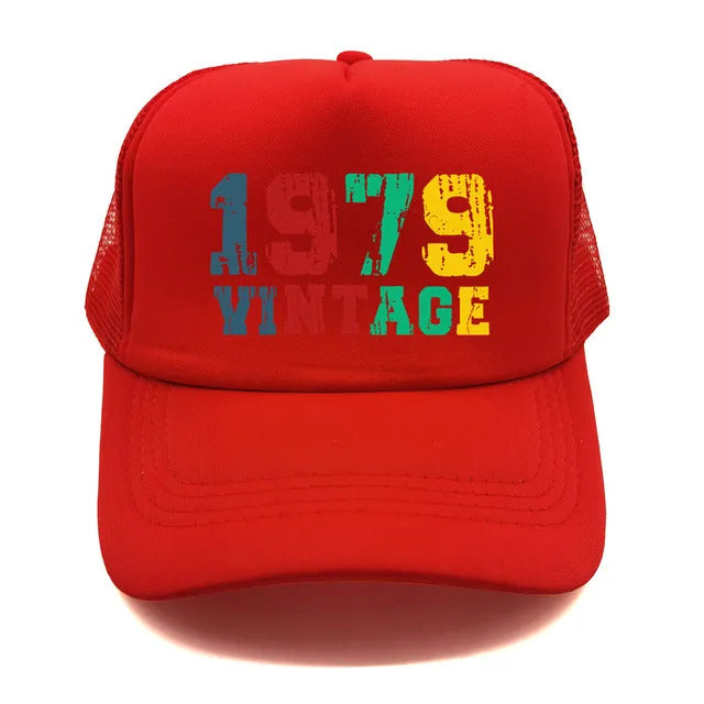 Vintage 1979 Trucker Hat  - Red 
