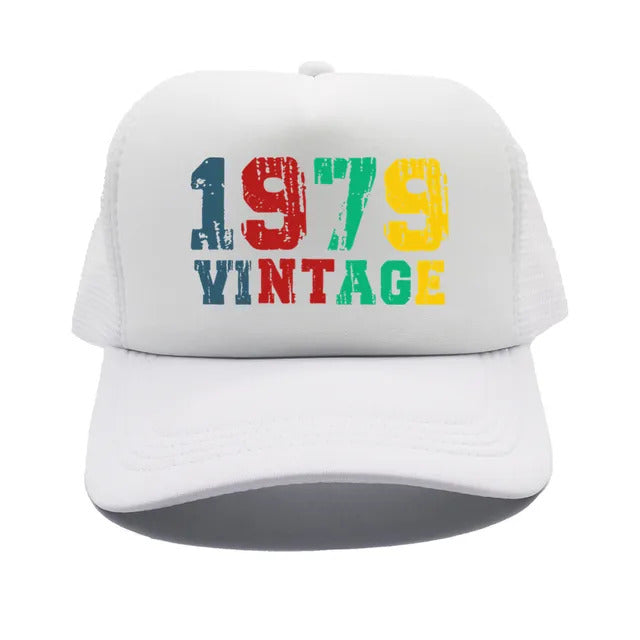 Vintage 1979 Trucker Hat  - White 