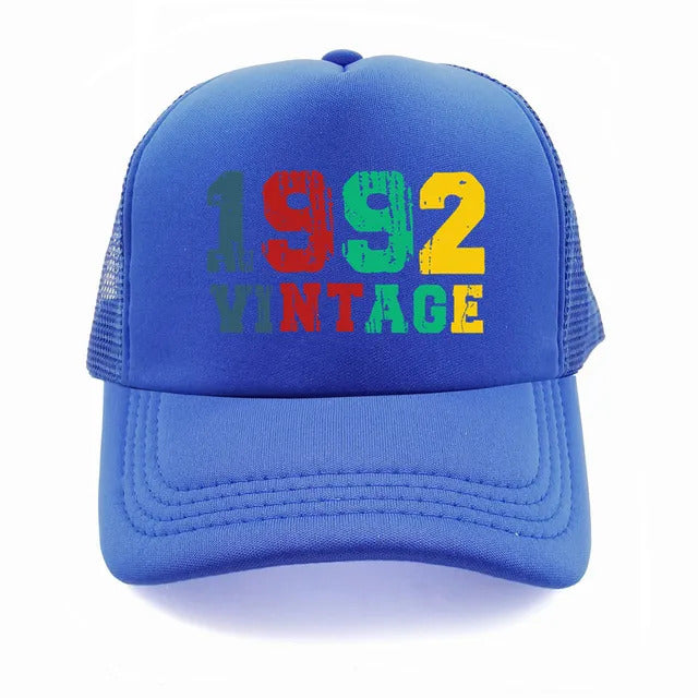 Vintage 1992 Trucker Hat  - Blue 