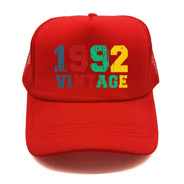 Vintage 1992 Trucker Hat  - Red 