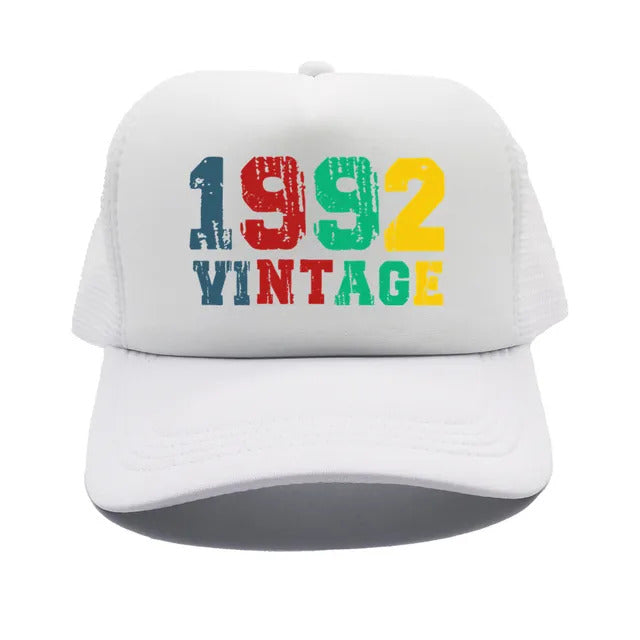 Vintage 1992 Trucker Hat  - White
