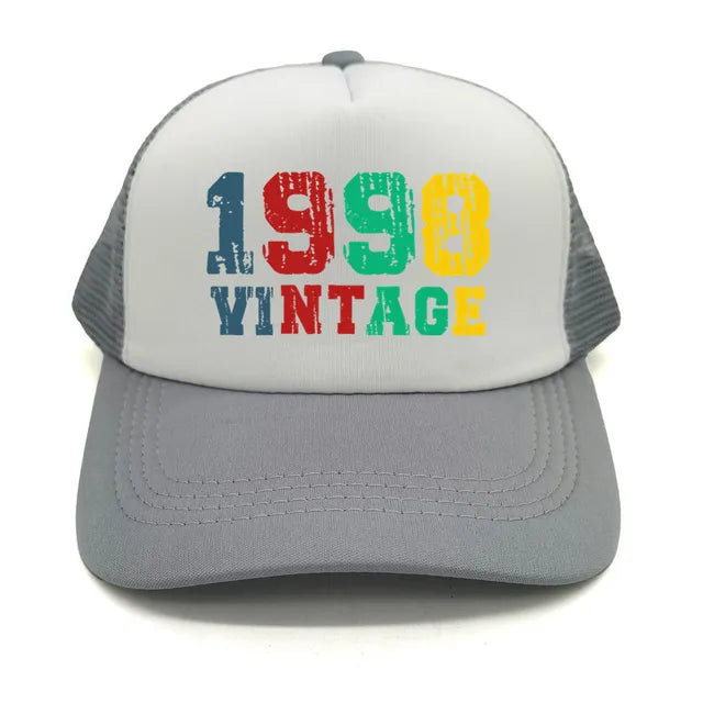 Vintage 1998 Trucker Hat  - Gray
