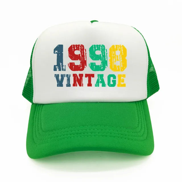 Vintage 1998 Trucker Hat  - Green