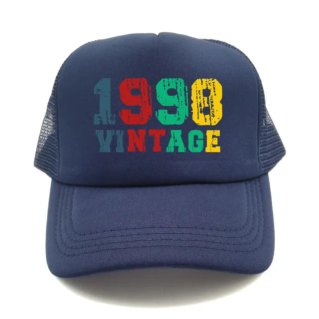 Vintage 1998 Trucker Hat  - Navy