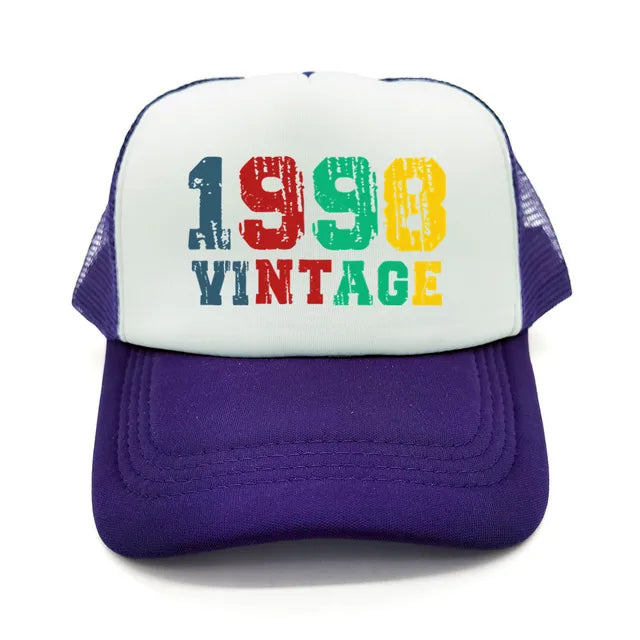 Vintage 1998 Trucker Hat  - Purple