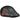 Vintage Fitted Leather Flat Ivy Cap with Braided Detail - Black