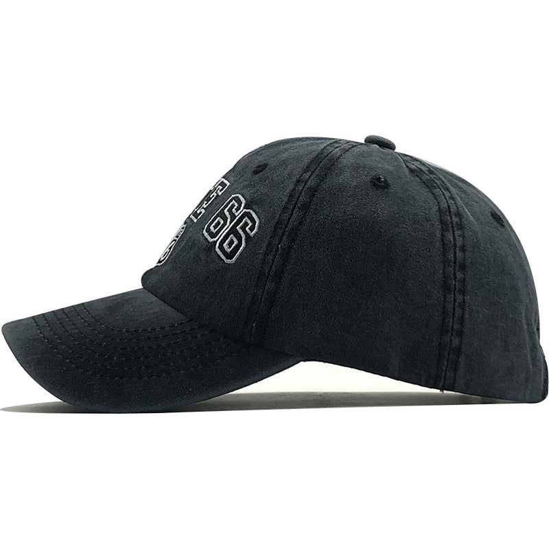 Vintage Route 66 Baseball Cap - Side