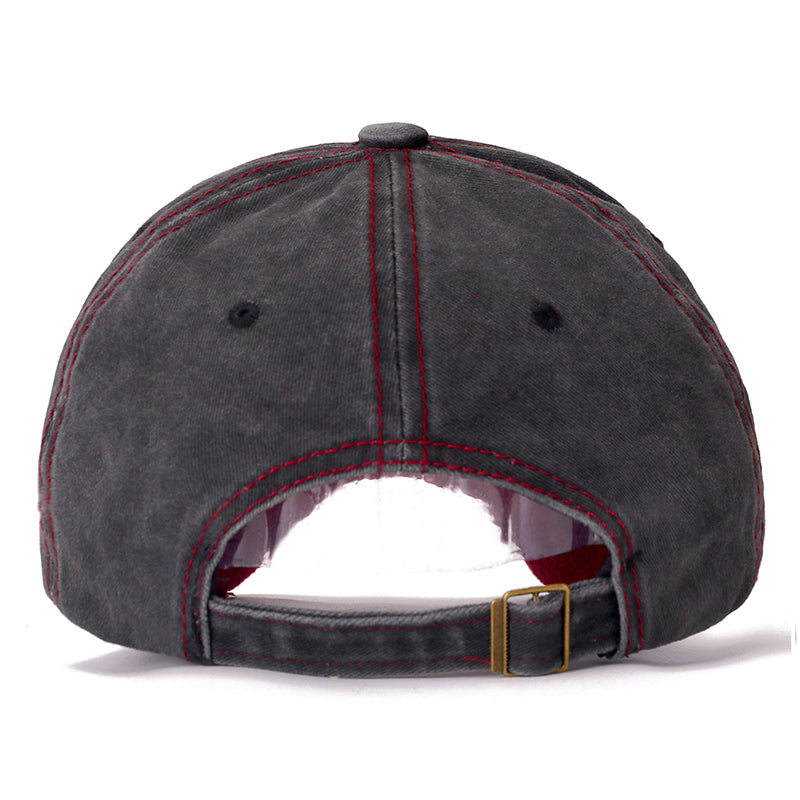 Vintage Washed ‘ROCK’ Baseball Cap - Back