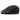 Washed Denim Flat Peaked Cap - Black 