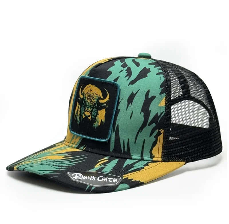 Wild Buffalo Patch Trucker hat