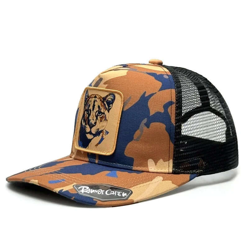 Wild Cougar Patch Trucker Hat 