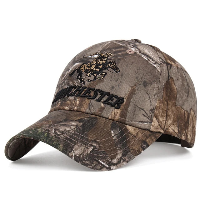 Winchester Camouflage Baseball Cap – Khaki