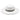 Wool Fedora Hat with Studded Band - White