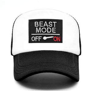 Beast Mode ON Trucker Hat - Fushia